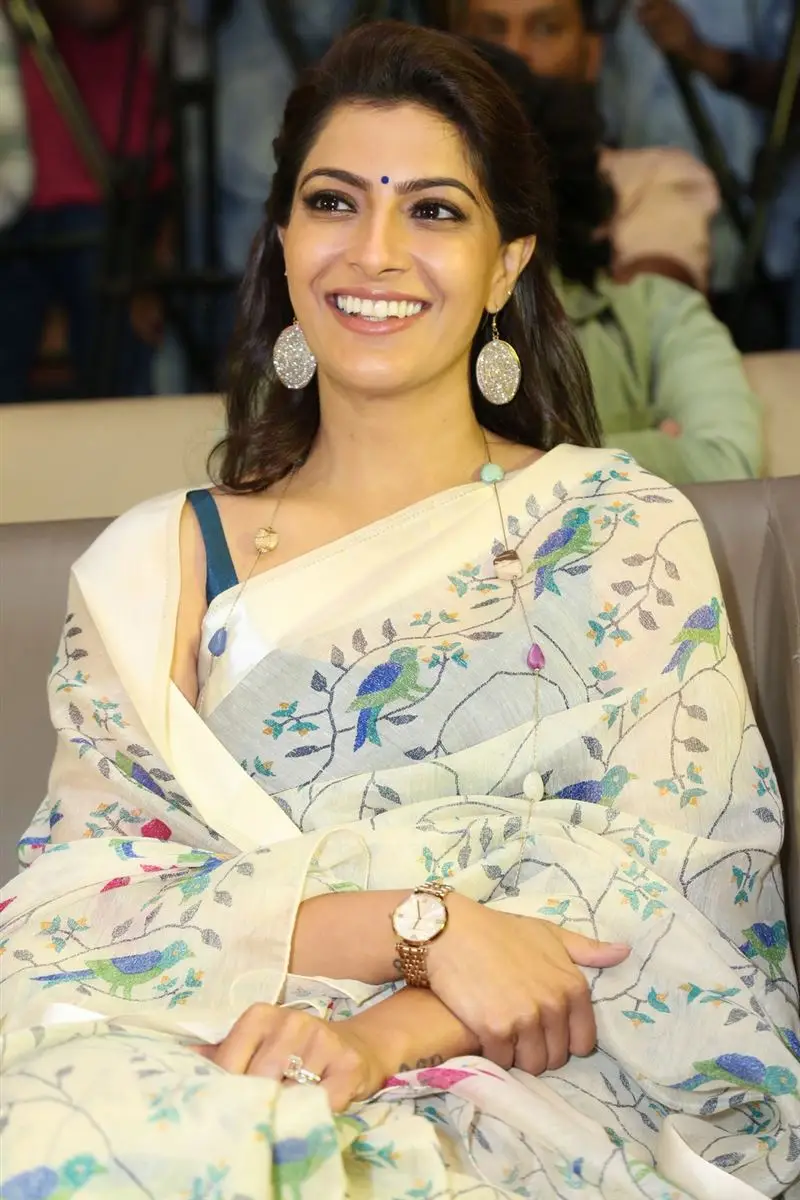 Telugu Actress Varalakshmi Sarathkumar at HanuMan Movie Gratitude Meet